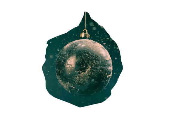 Christmas Tree Toy Ball PNG: Illustrations for Branding