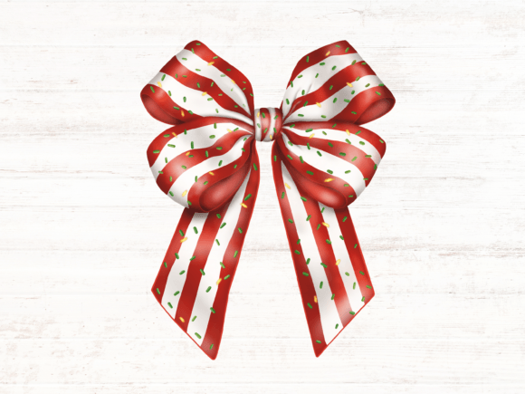 Coquette Christmas Tree Cake Bow Png: Editorial Illustrations Review
