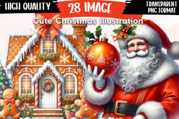 Cute Christmas Illustration Sublimation Review