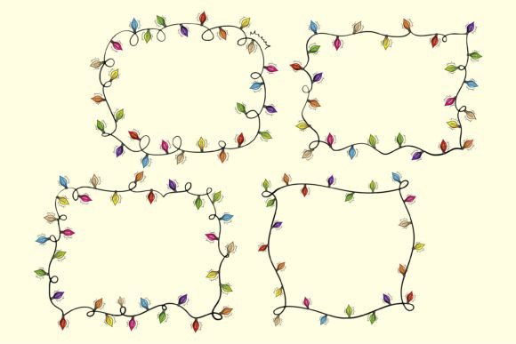 Light Bulb Frame for Christmas Illustrations Review