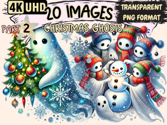 Reviewing Christmas Ghosts P2 Illustrations