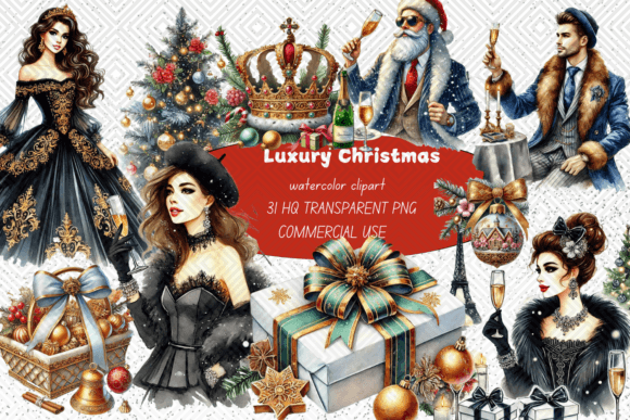 Reviewing Luxury Christmas Watercolor Clipart for Stitching