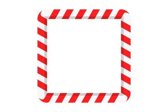 Reviewing the Christmas Candy Cane Frame Design
